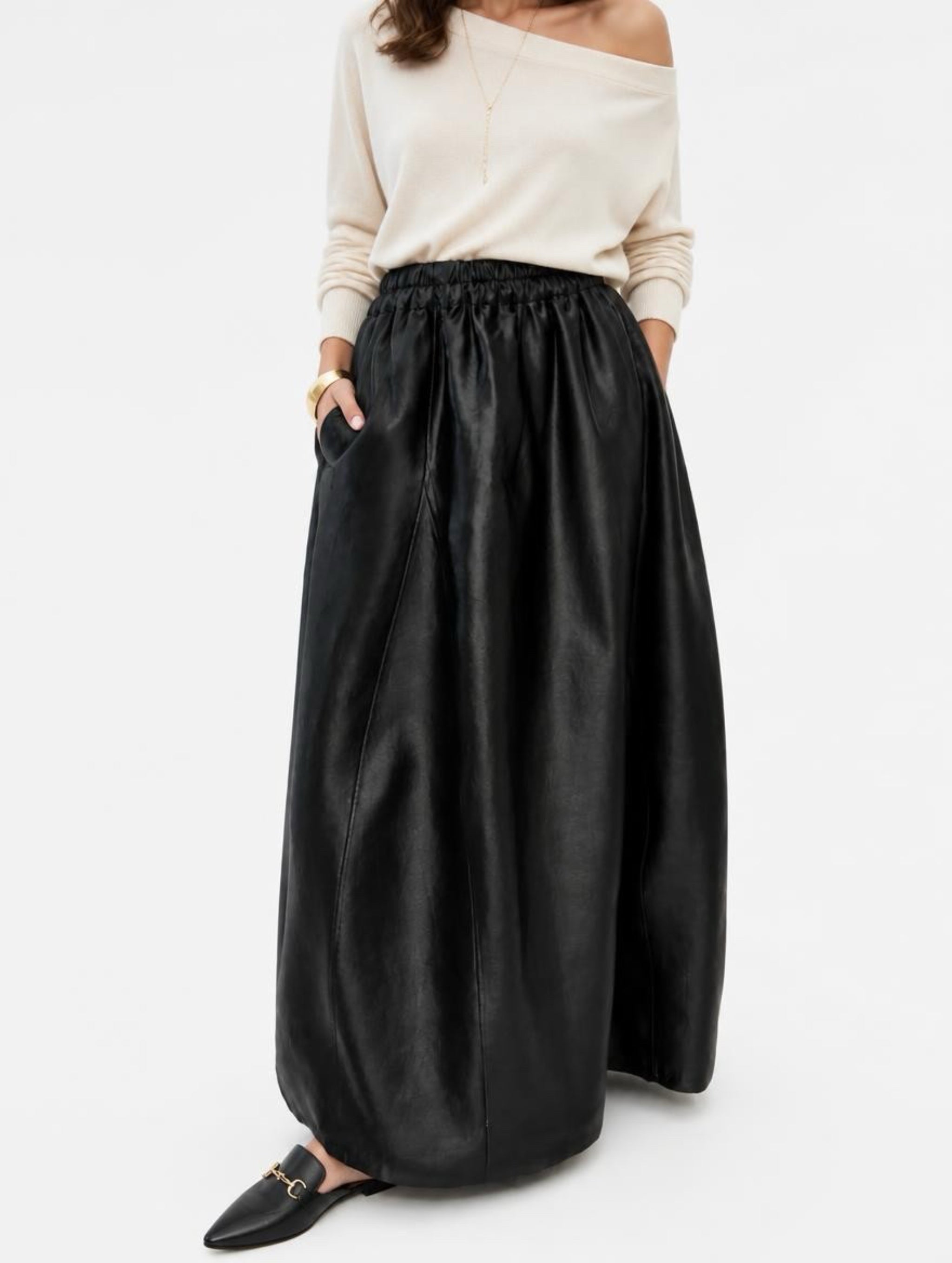 Top Collection piece: Mulberry Silk leather look Gambiered canton Silk