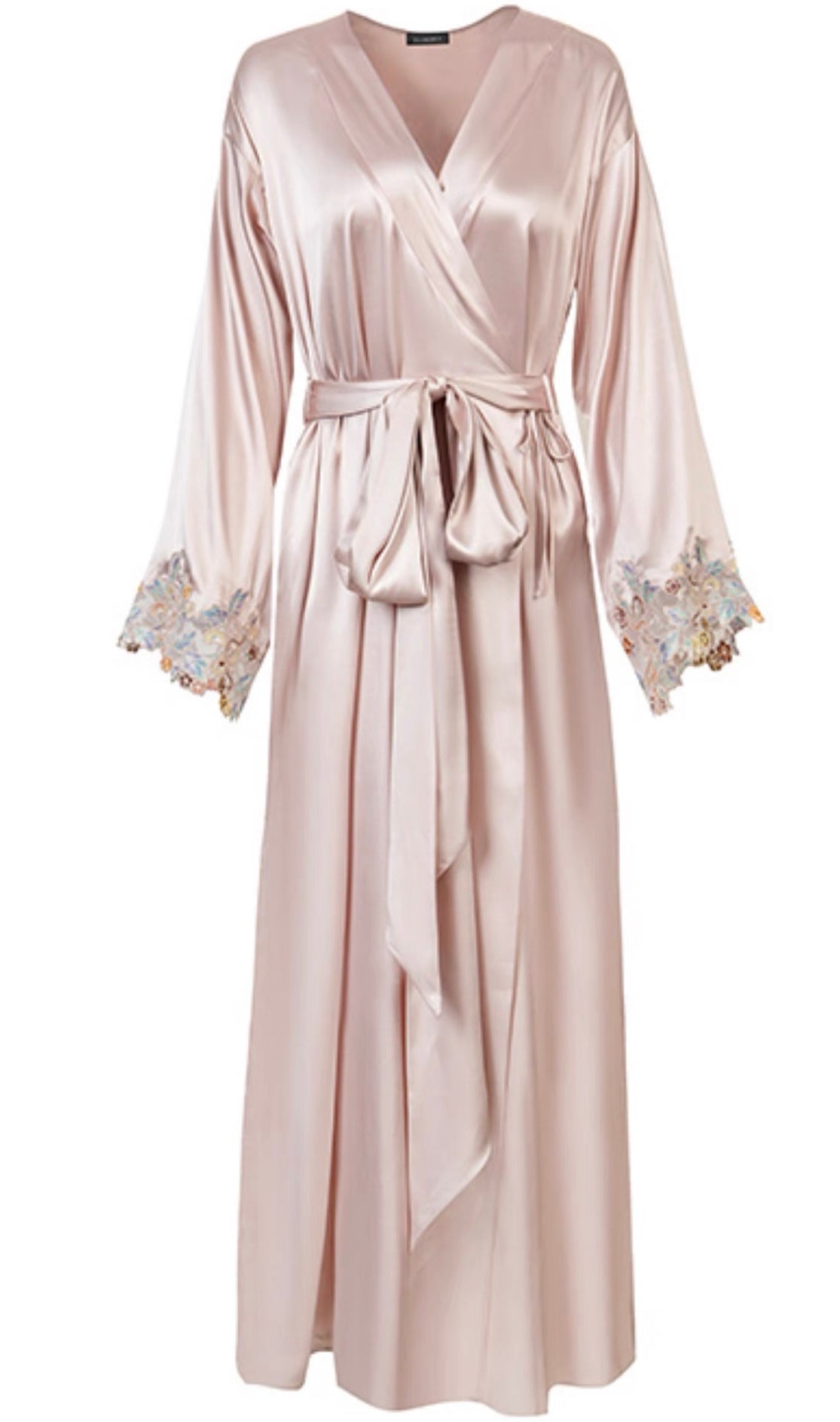 40% Mulberry Silk, 60% Tencel, Long Night Robe