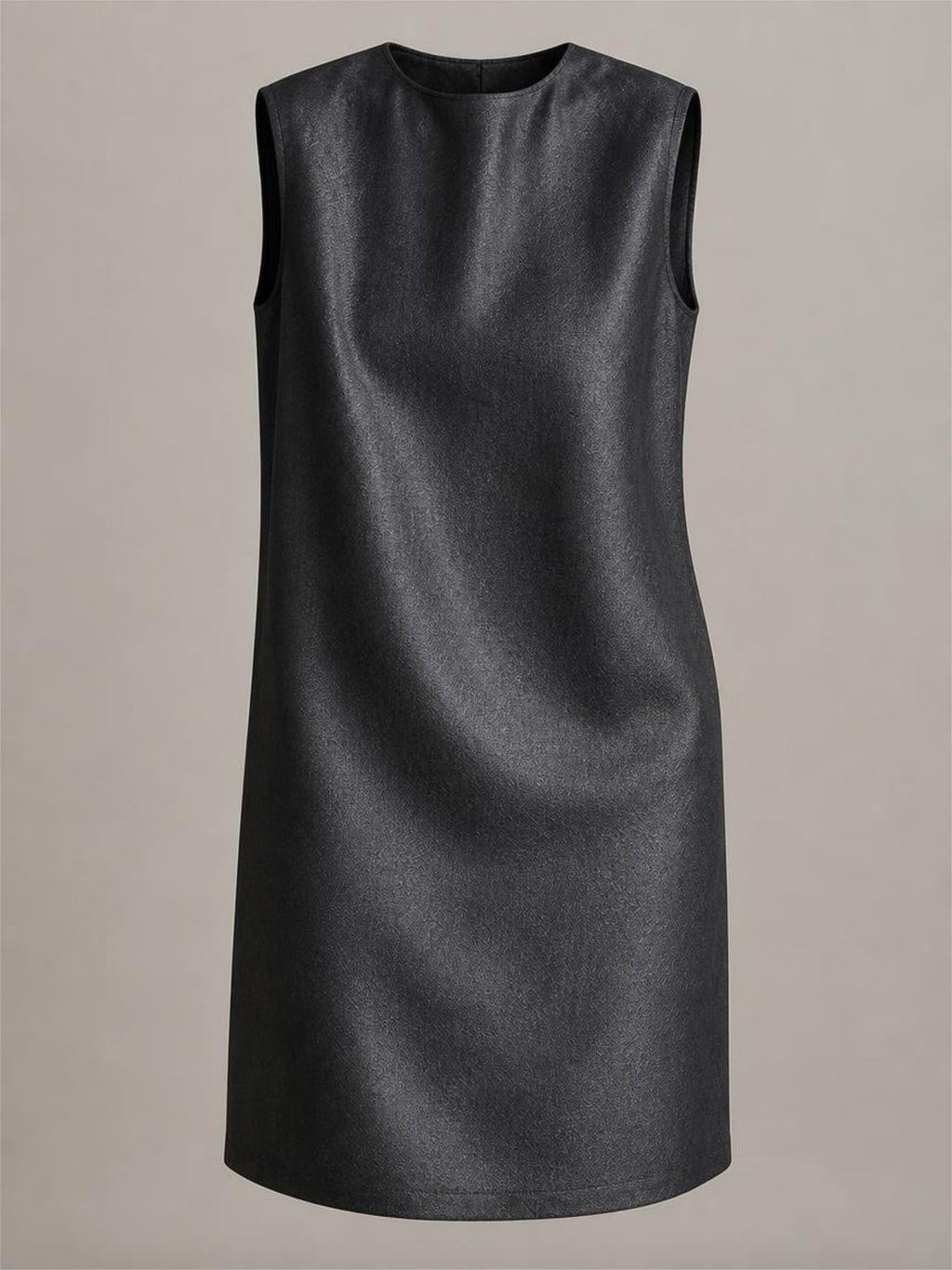 Mulberry Silk Canton Gambiered Silk 30MM Balck Dress