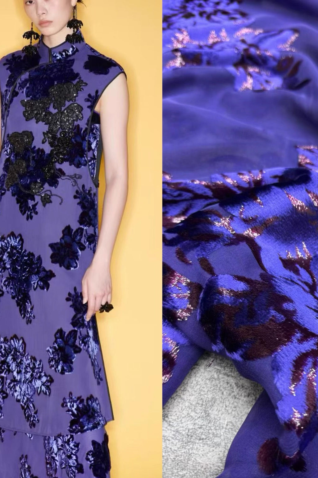 Mulberry Silk velvet