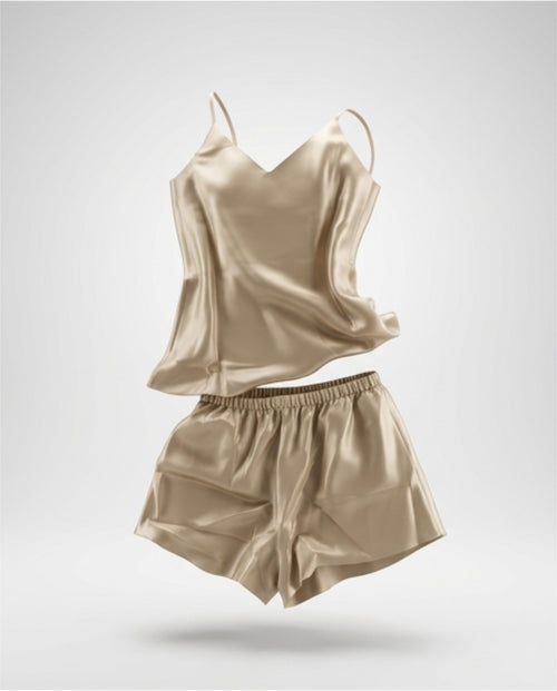 100% Pajamas set Top and Shorts
