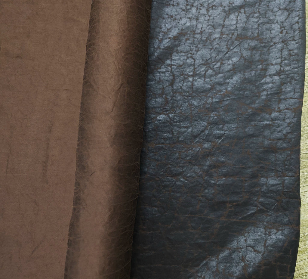 Unique 40 Momme Satin Tortoise Shell with crackle Pattern Mulberry Silk XiangYunSha Silk/Gambiered GuangDong Silk