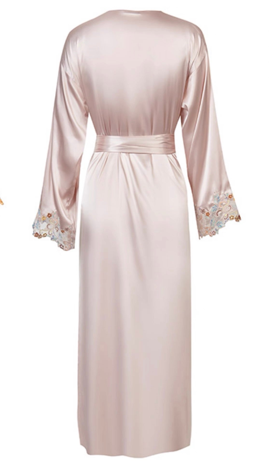 40% Mulberry Silk, 60% Tencel, Long Night Robe