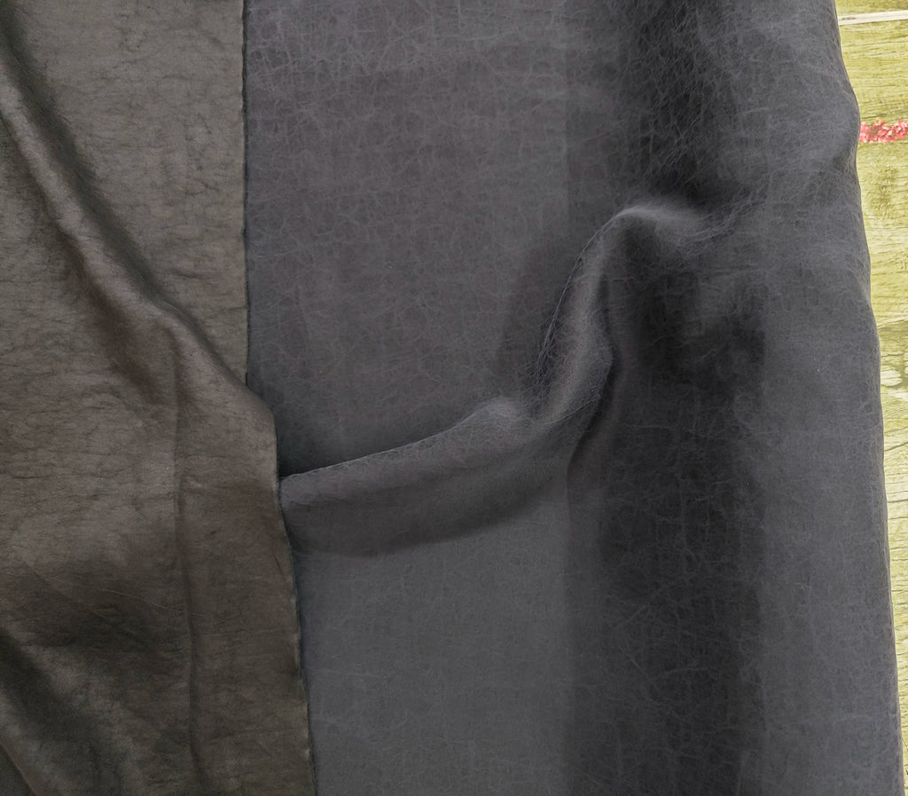 Unique 40 Momme Satin Tortoise Shell with crackle Pattern Mulberry Silk XiangYunSha Silk/Gambiered GuangDong Silk