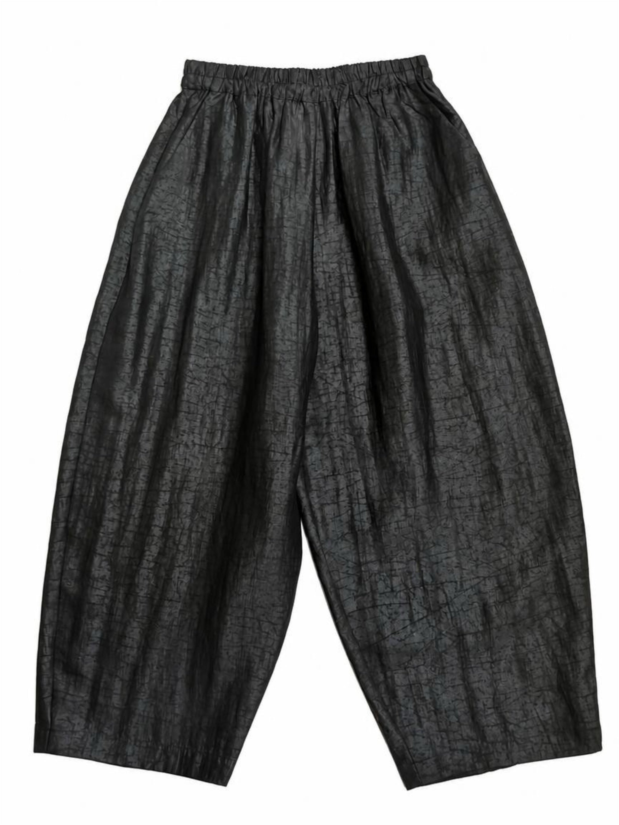 Mulberry Silk Gambiered Canton Silk pants