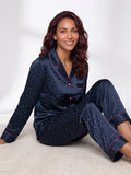 100% Mulberry Silk Long Pijamas Set